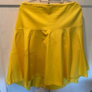 Yellow Lane Bryant skirt